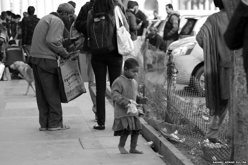 Child beggar