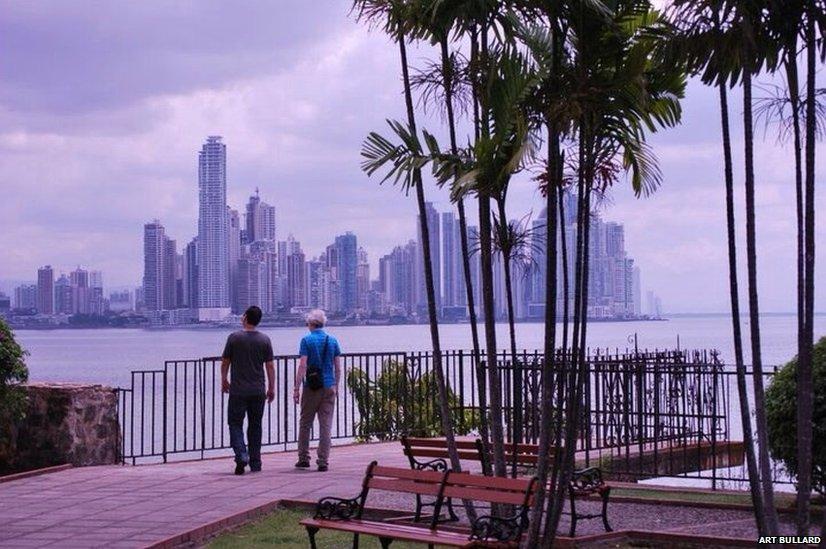 The City of Panama seen from Casco Viejo