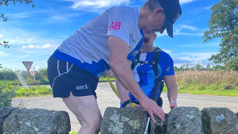 Blind Dave's Hadrian Wall challenge