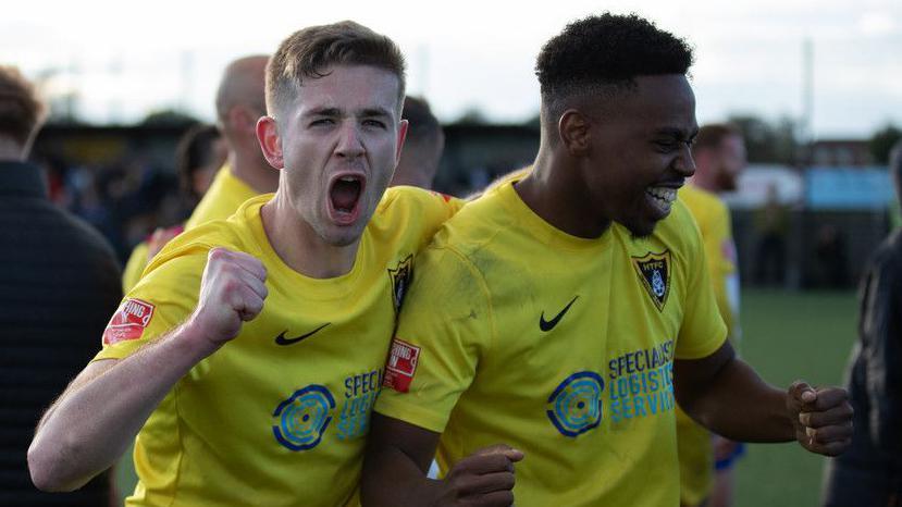 Harborough Town had never previously been beyond the second qualifying round of the FA Cup