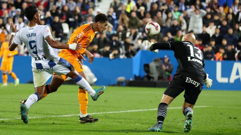 Leganes 0-3 Real Madrid: Jude Bellingham and Kylian Mbappe score - BBC Sport