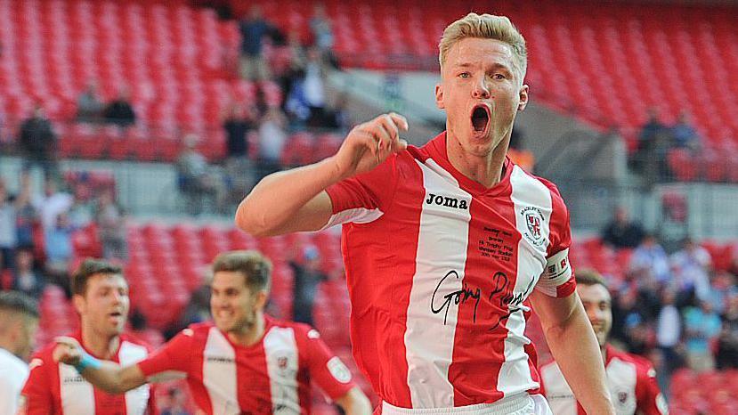 Gareth Dean in action for Brackley
