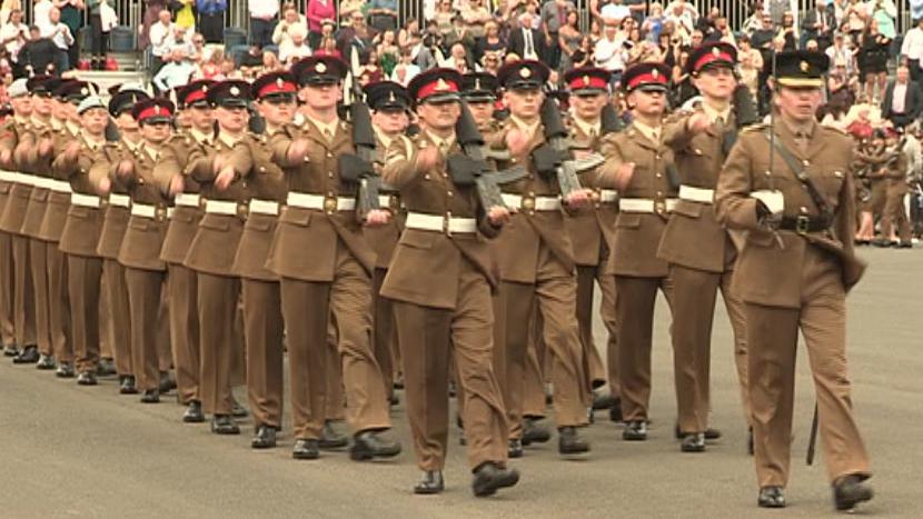 Junior soldiers at Harrogate's Army Foundation College