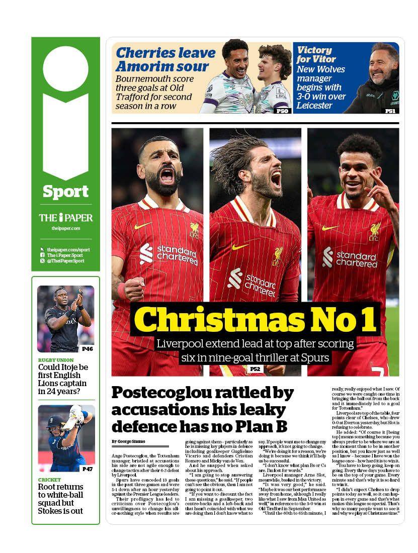 i Sport back page 