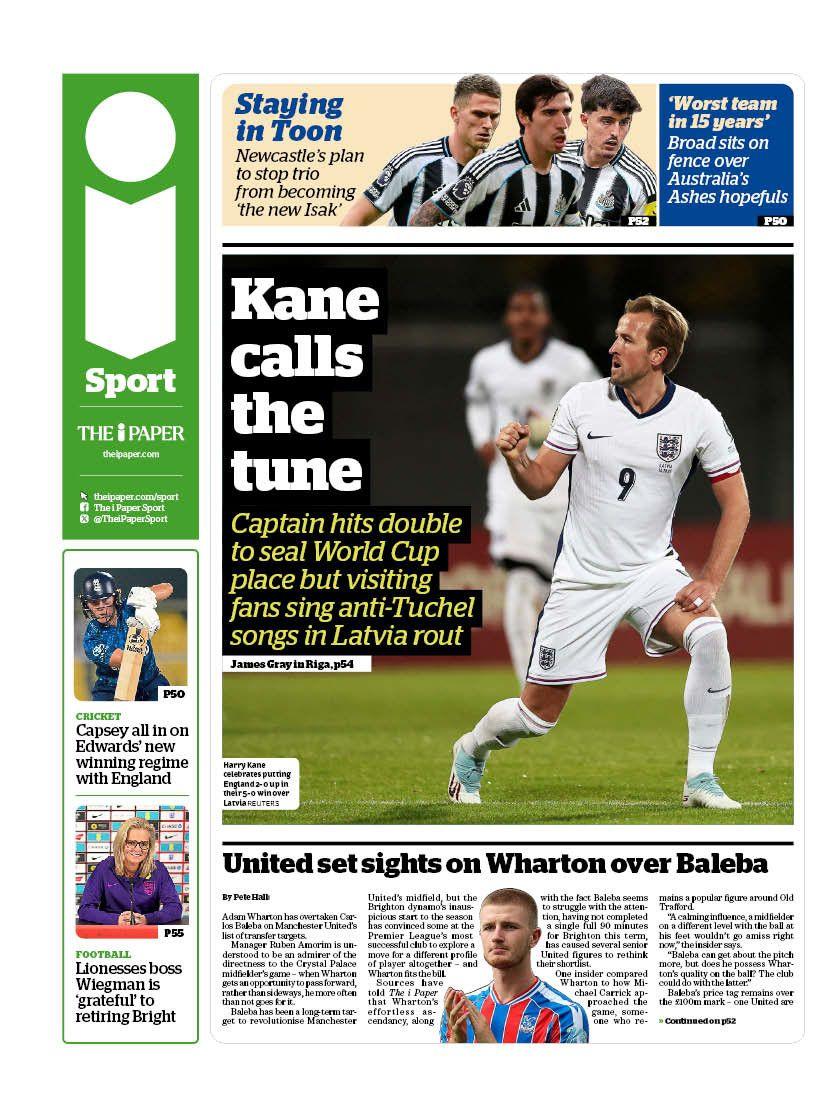 The I sports section