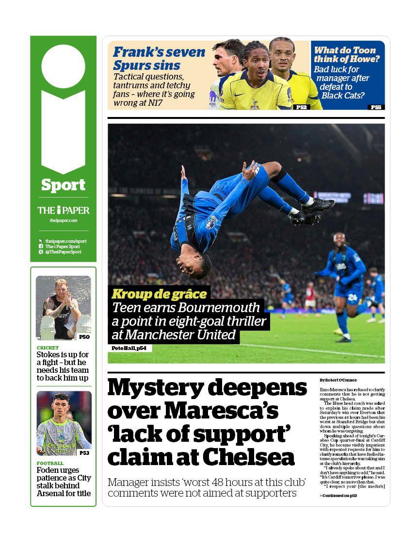 The I sports section