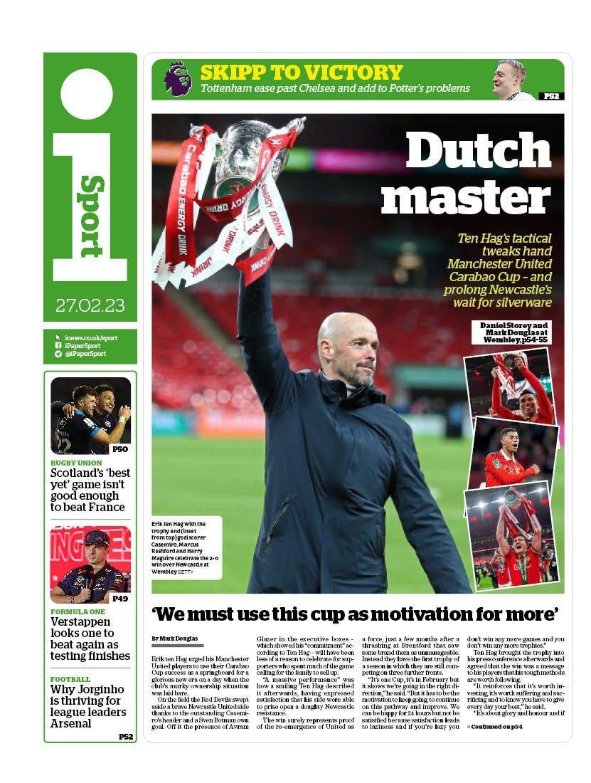 The i Sport - Monday 27 February