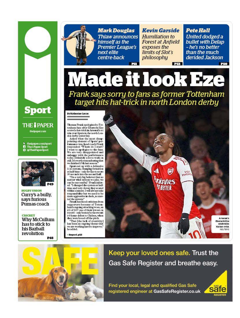 The i sports section