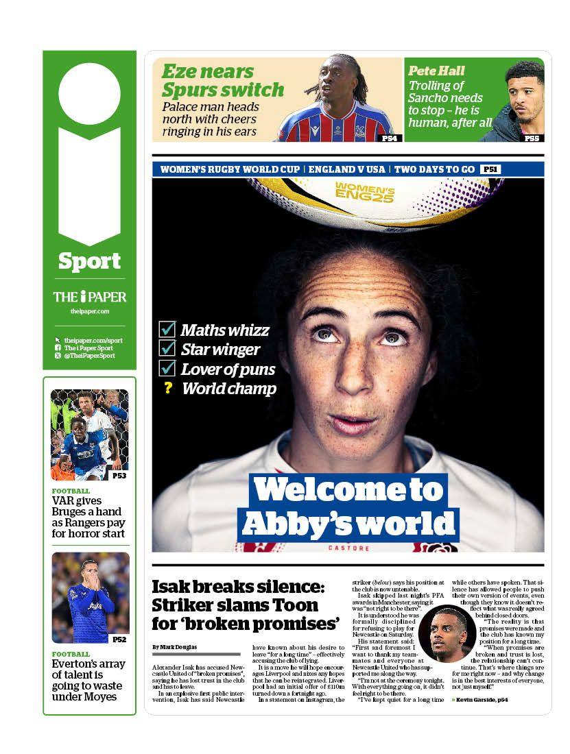 The I sports section