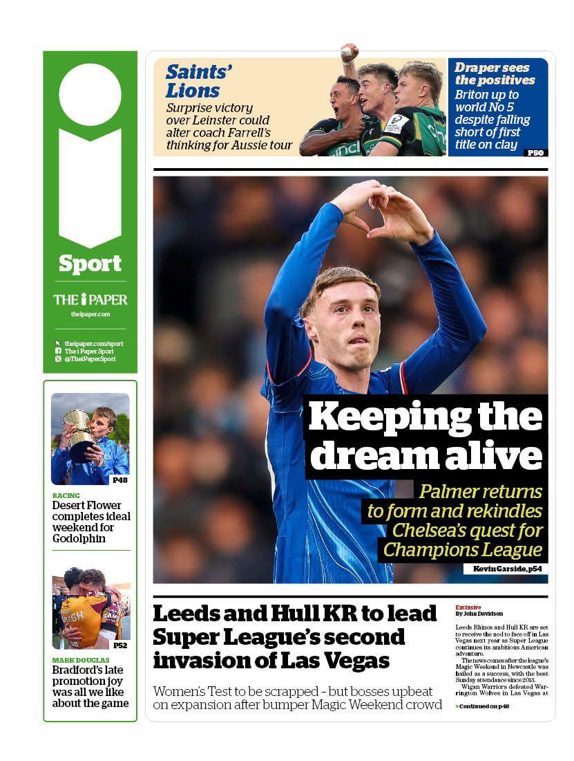 i Sport back page