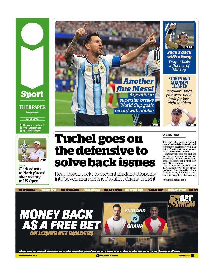 The i back page