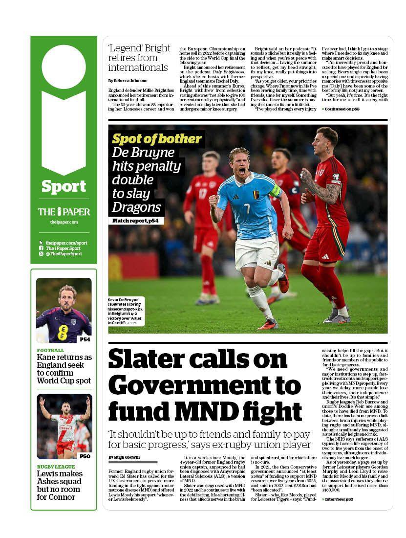 The I sports section