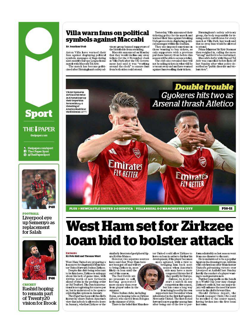i Sport back page 