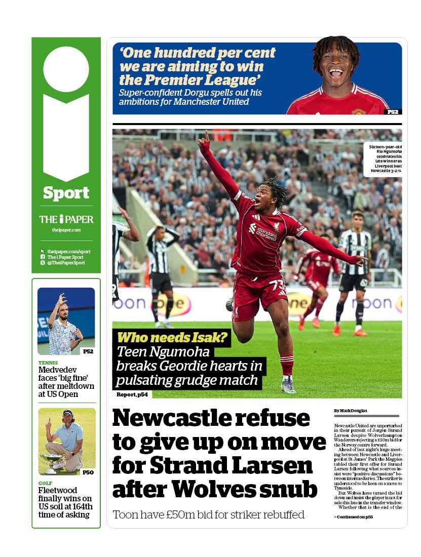 The I sports section
