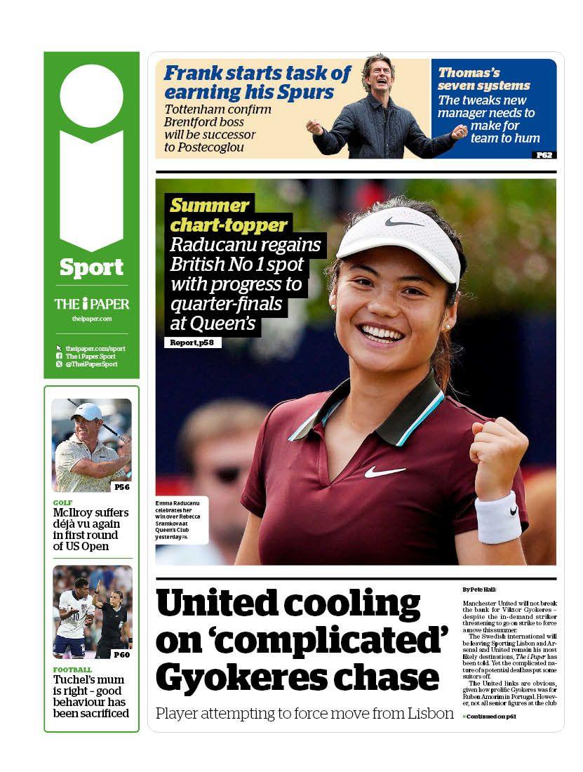 The i back page