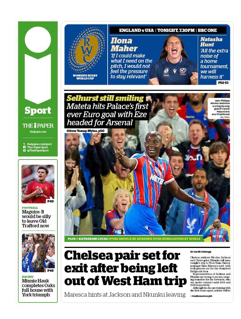 i Sport back page 
