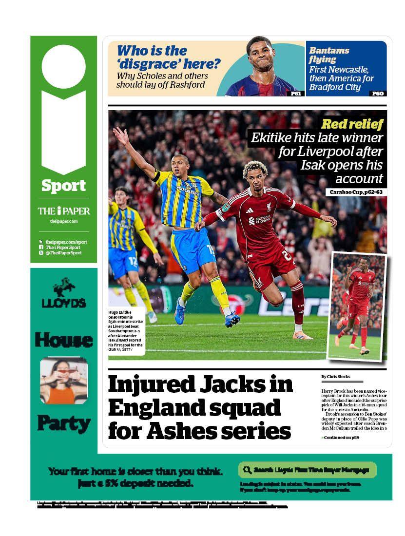 i Sport back page 