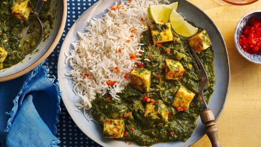 Palak paneer