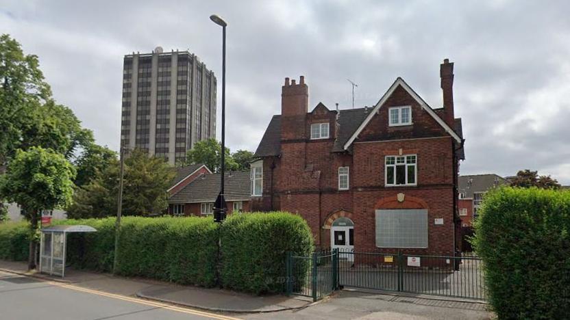 A street view of St Thomas House