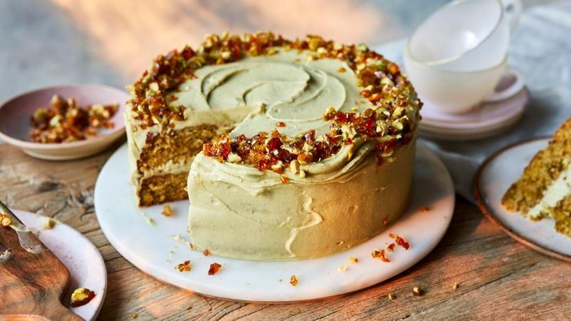 Courgette and lime cake