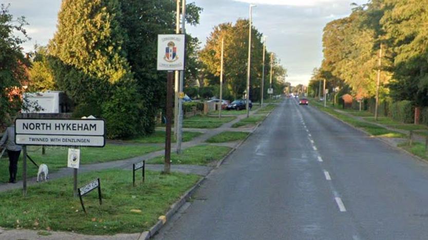 Google street view of Lincoln Road, North Hykeham