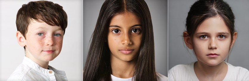 Leo Earley, Alessia Leoni and Sienna Moosah