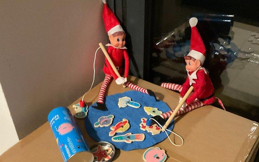 Elves fishing