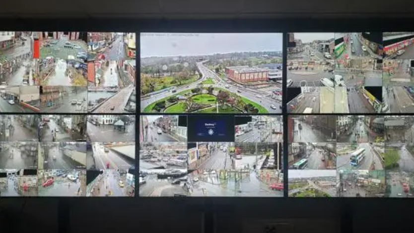 CCTV viewing station