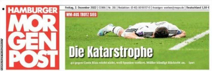 Hamburger Morgenpost back page