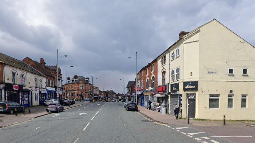 Junction of Dudley Road and Bellefield Road