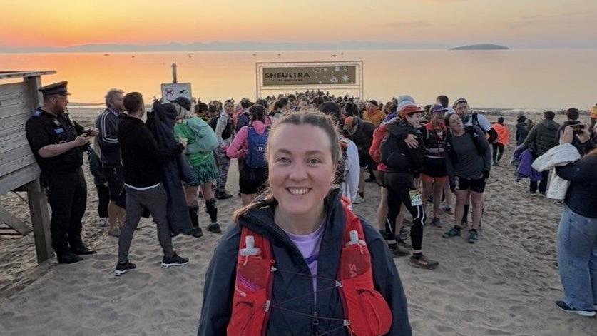 Catrin Mather ar ddechrau rads y SheUltra