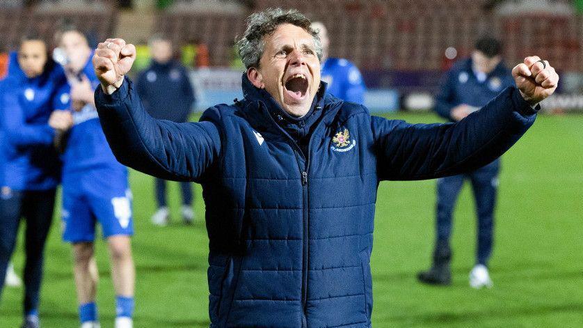 St Johnstone manager Simo Valakari 