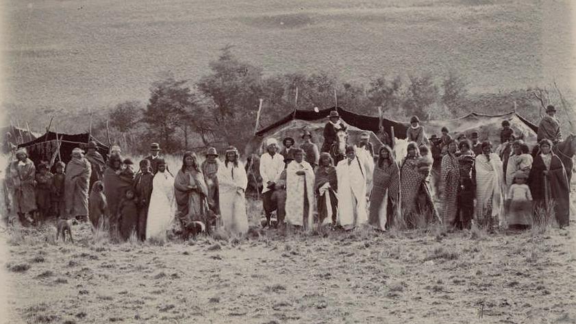 Llwyth Saca Mata, Kaques, Teca, Patagonia, 1893