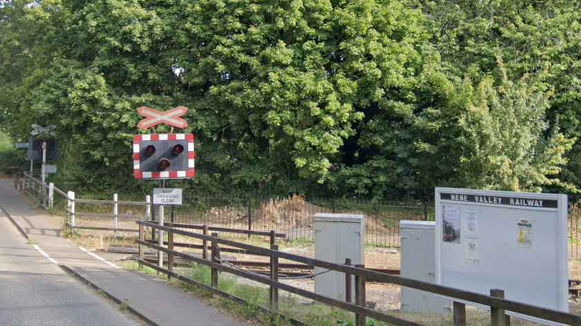 Nene Valley Railway board 