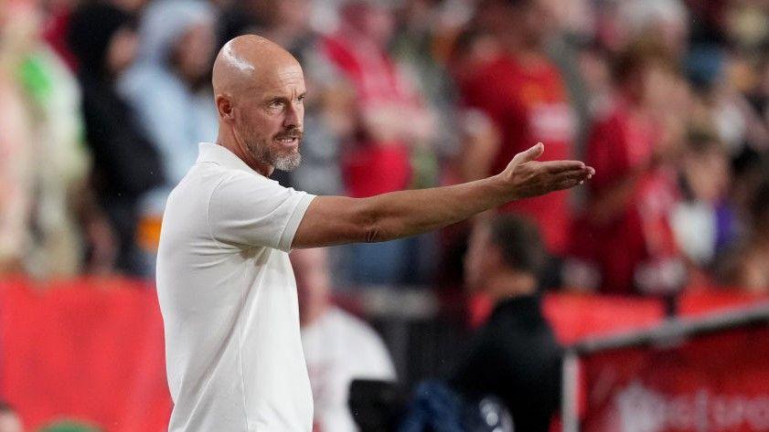 Manchester United manager Erik ten Hag 