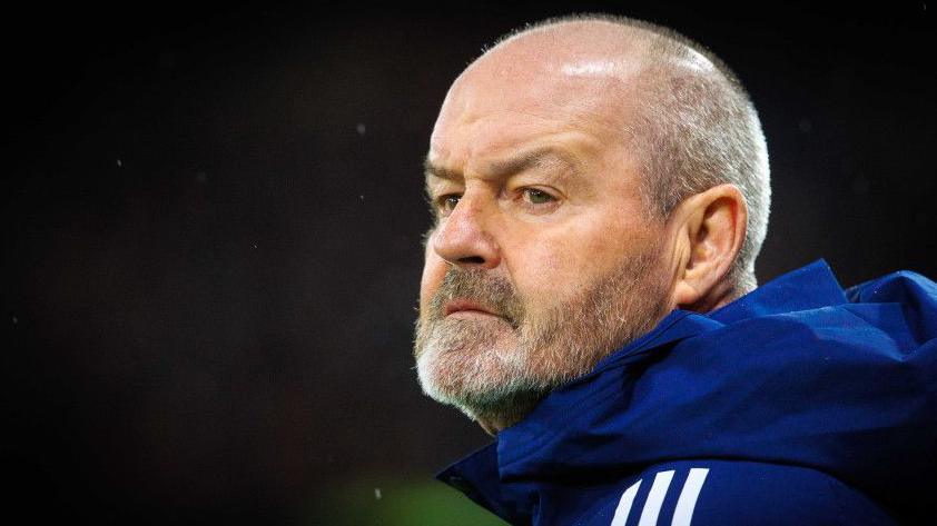 Scotland head coach Steve Clarke