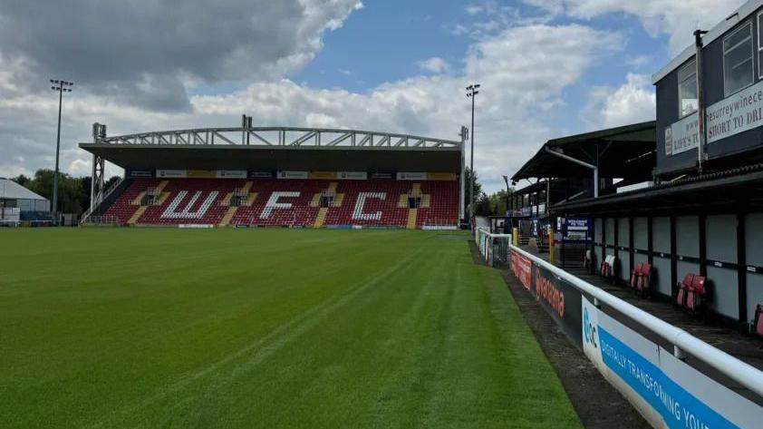 Kingfield Stadium, home of Woking FC