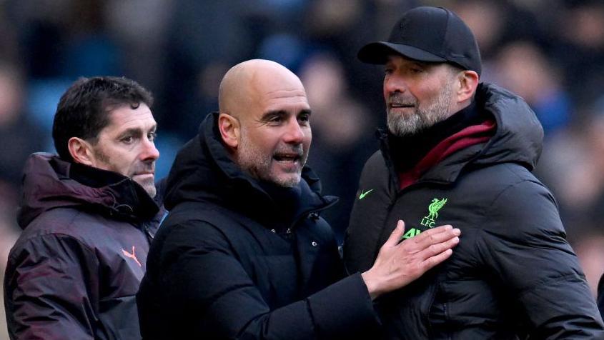 Guardiola and Klopp