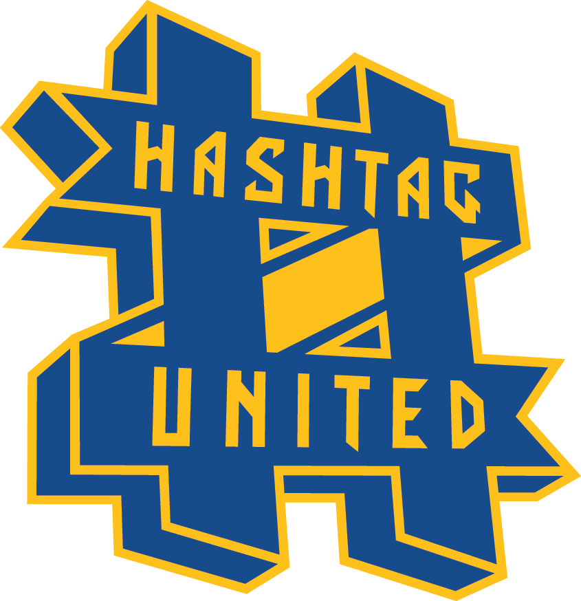 Hashtag United badge