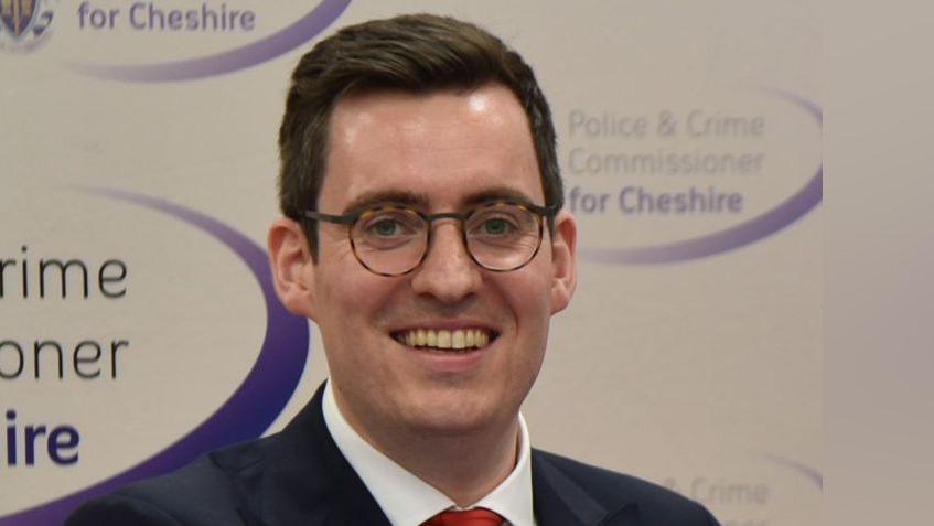 Cheshire police and crime commissioner Dan Price