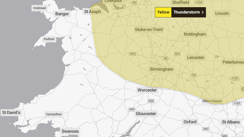 Weather map