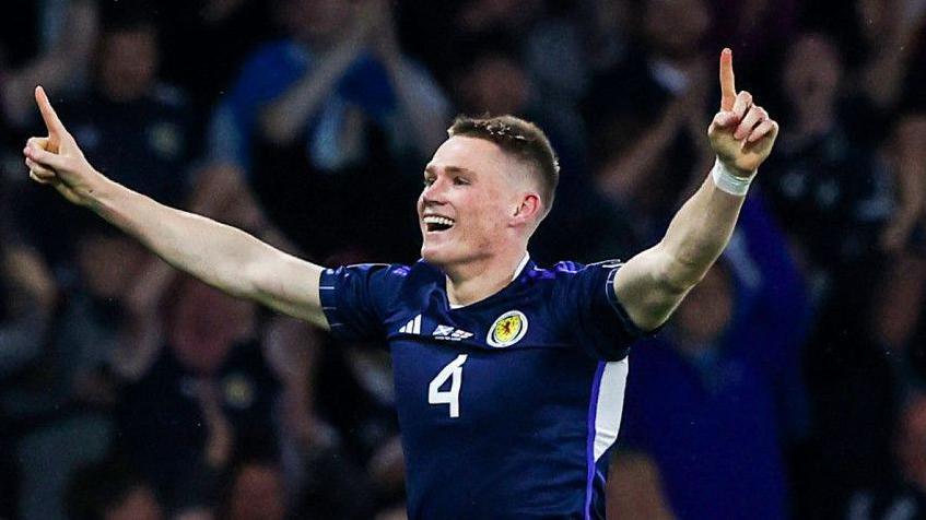 Scotland midfielder Scott McTominay