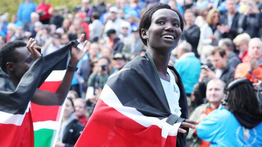 Kenyan runner Mary Keitany