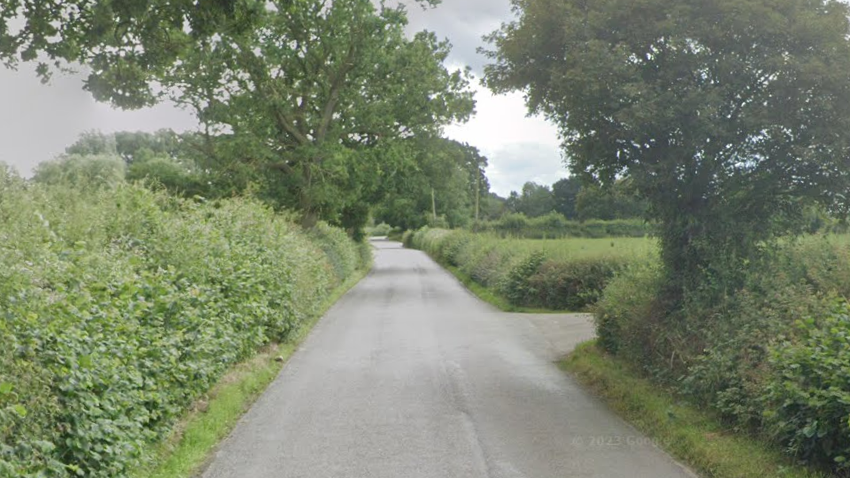 Street view of Kirkby Road in Desford