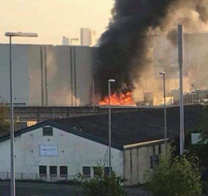 Portsmouth dockyard fire