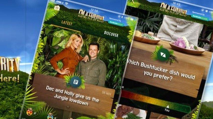 I'm a Celebrity app