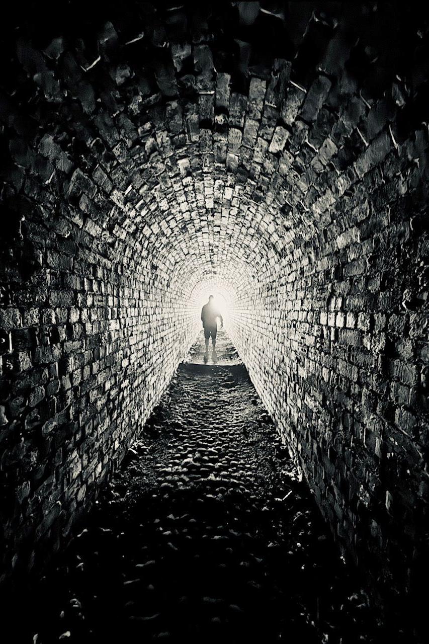 Inchcolm Island tunnel