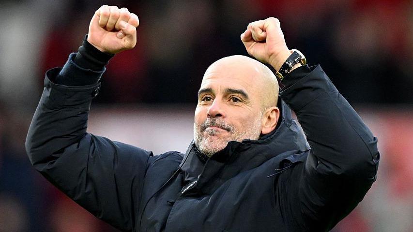 Man City boss Pep Guardiola