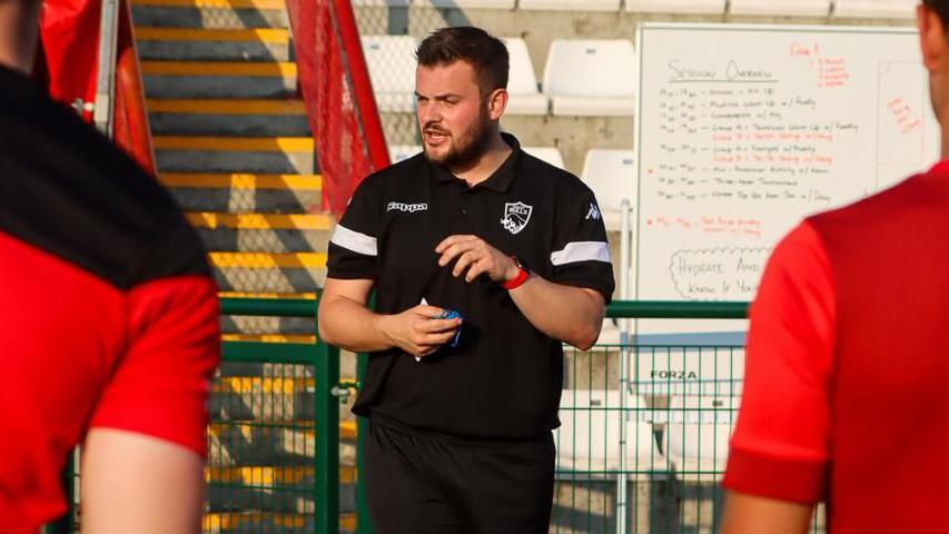 Jersey Bulls manager Elliot Powell