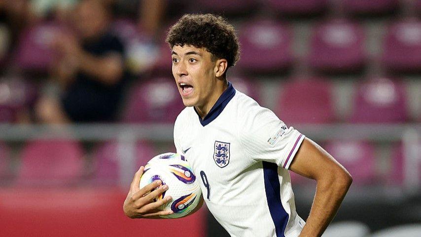 Ethan Wheatley was England's joint top-scorer at the European Under-19 Championships with two goals